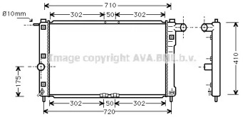 Теплообменник AVA QUALITY COOLING DW2009