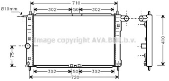 Теплообменник AVA QUALITY COOLING DW2016