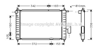 Теплообменник AVA QUALITY COOLING DW2046