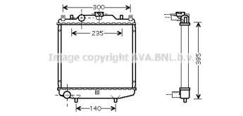 Теплообменник AVA QUALITY COOLING DW2051