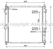 Теплообменник AVA QUALITY COOLING DW2119