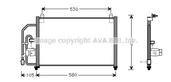 Конденсатор AVA QUALITY COOLING DW5012