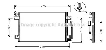 Конденсатор AVA QUALITY COOLING DW5030