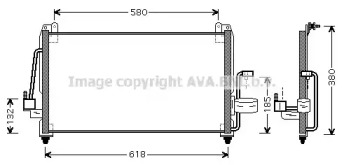 Конденсатор AVA QUALITY COOLING DW5040