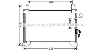 Конденсатор AVA QUALITY COOLING DW5076