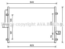 Конденсатор AVA QUALITY COOLING DW5132