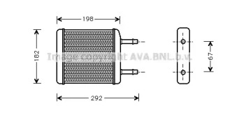 Теплообменник AVA QUALITY COOLING DW6024