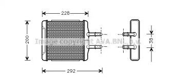 Теплообменник AVA QUALITY COOLING DW6027