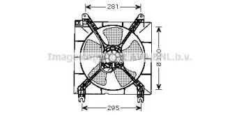 Вентилятор AVA QUALITY COOLING DW7507