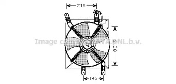 Вентилятор AVA QUALITY COOLING DW7508