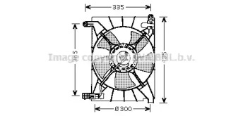 Вентилятор AVA QUALITY COOLING DW7511