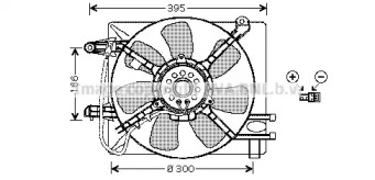 Вентилятор AVA QUALITY COOLING DW7517