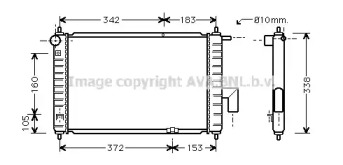 Теплообменник AVA QUALITY COOLING DWA2046