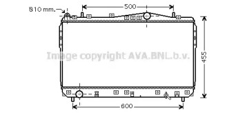 Теплообменник AVA QUALITY COOLING DWA2073