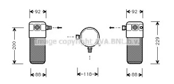 Осушитель AVA QUALITY COOLING DWD021