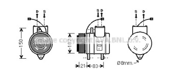 Компрессор AVA QUALITY COOLING DWK041