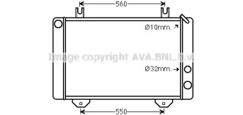 Теплообменник AVA QUALITY COOLING FD2038