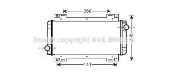 Теплообменник AVA QUALITY COOLING FD2044