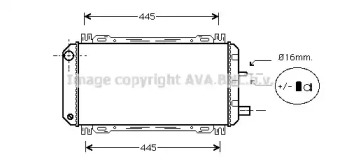 Теплообменник AVA QUALITY COOLING FD2048