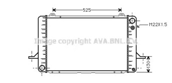 Теплообменник AVA QUALITY COOLING FD2052