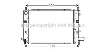 Теплообменник AVA QUALITY COOLING FD2059