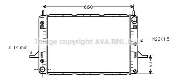 Теплообменник AVA QUALITY COOLING FD2062