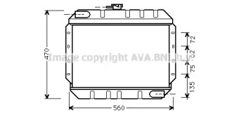 Теплообменник AVA QUALITY COOLING FD2065