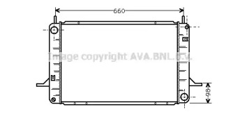 Теплообменник AVA QUALITY COOLING FD2067