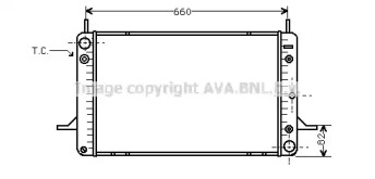 Теплообменник AVA QUALITY COOLING FD2069