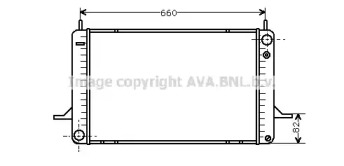 Теплообменник AVA QUALITY COOLING FD2074