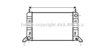 Теплообменник AVA QUALITY COOLING FD2077