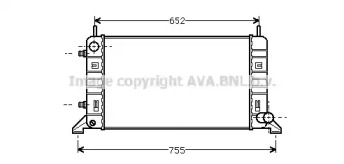 Теплообменник AVA QUALITY COOLING FD2079