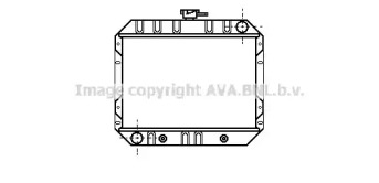 Радиатор, охлаждение двигателя AVA QUALITY COOLING FD2099