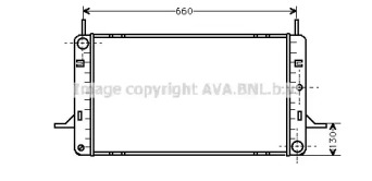 Теплообменник AVA QUALITY COOLING FD2102