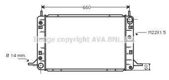 Теплообменник AVA QUALITY COOLING FD2113