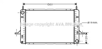 Теплообменник AVA QUALITY COOLING FD2122