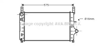 Теплообменник AVA QUALITY COOLING FD2127