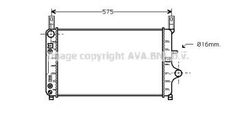 Теплообменник AVA QUALITY COOLING FD2128