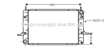 Теплообменник AVA QUALITY COOLING FD2139