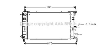 Теплообменник AVA QUALITY COOLING FD2149