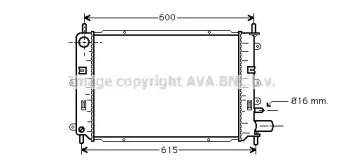 Теплообменник AVA QUALITY COOLING FD2152