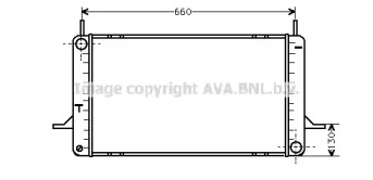 Теплообменник AVA QUALITY COOLING FD2159