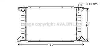 Теплообменник AVA QUALITY COOLING FD2168