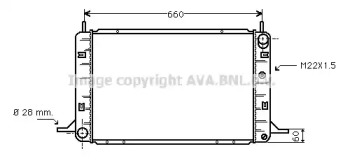 Теплообменник AVA QUALITY COOLING FD2193