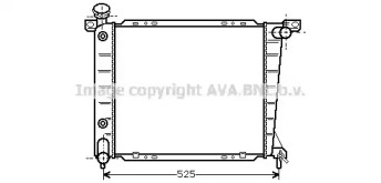 Теплообменник AVA QUALITY COOLING FD2199