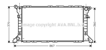 Теплообменник AVA QUALITY COOLING FD2205