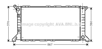 Теплообменник AVA QUALITY COOLING FD2206