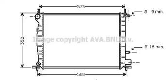 Теплообменник AVA QUALITY COOLING FD2219