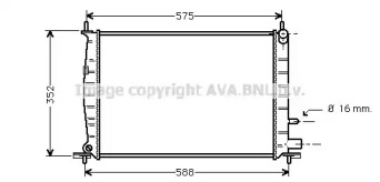 Теплообменник AVA QUALITY COOLING FD2220