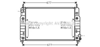 Теплообменник AVA QUALITY COOLING FD2223